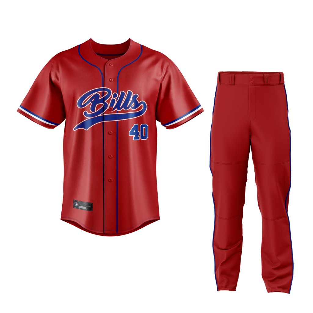 Baseball Uniform Red