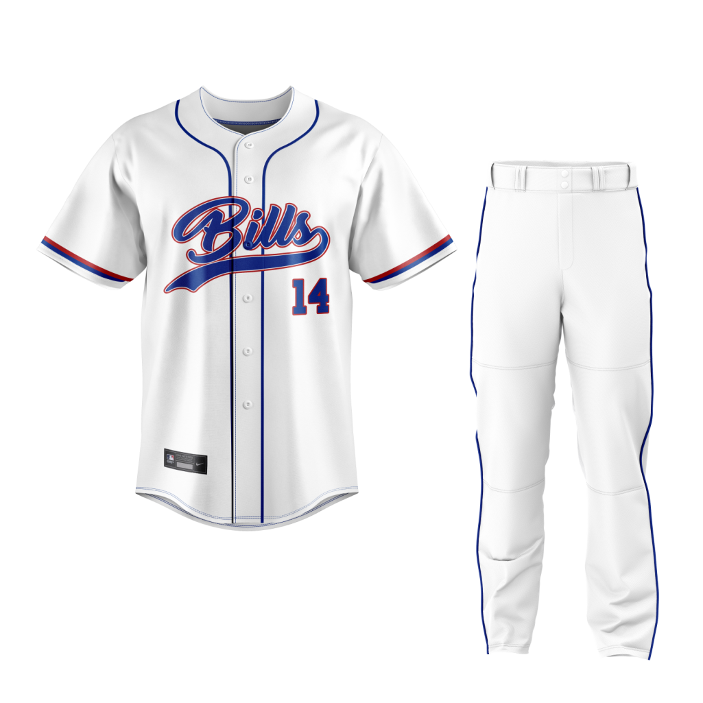 Baseball Uniform White