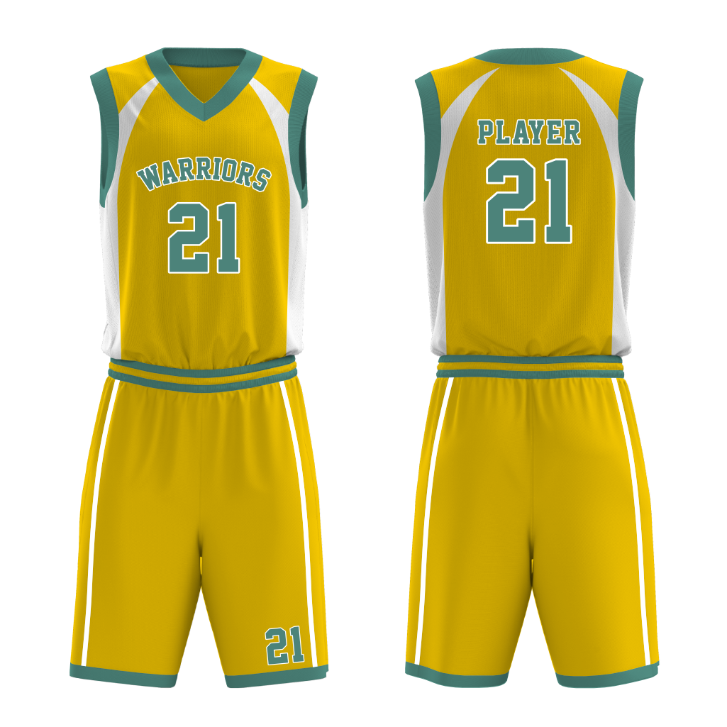 Basketball Yellow Uniform