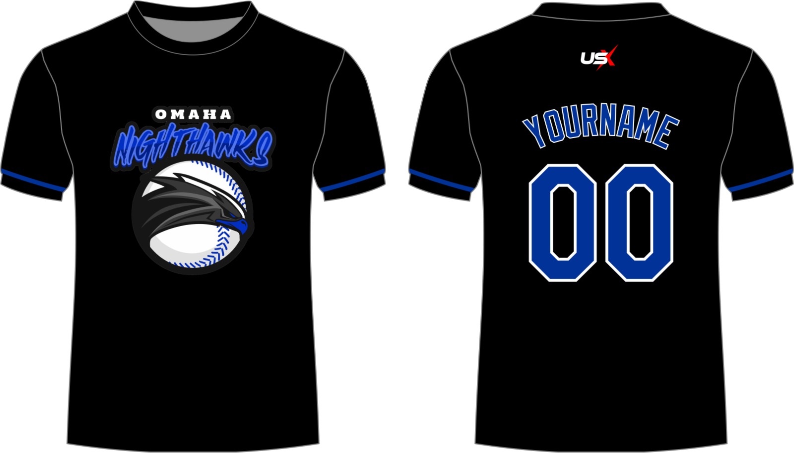 Omaha T Shirt Black