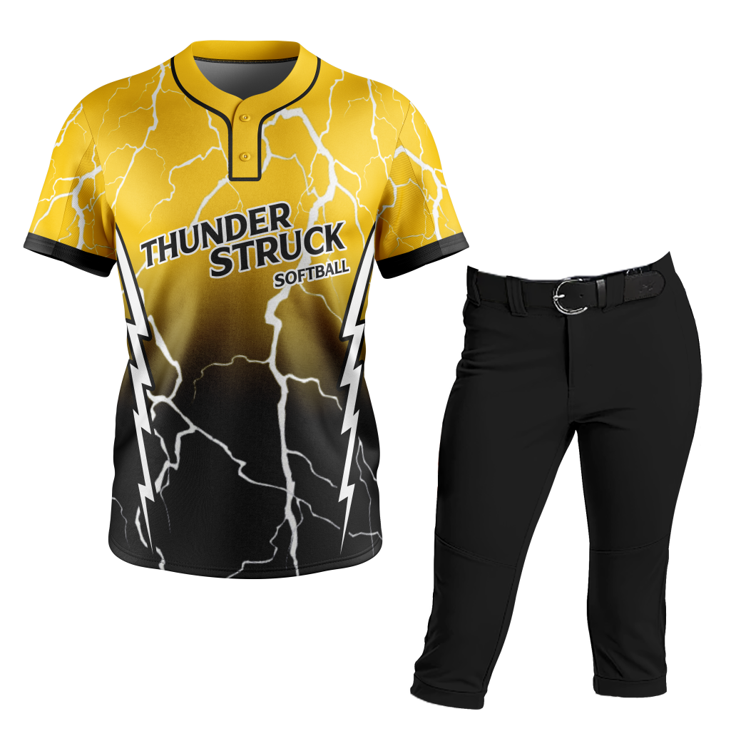 Softball Lightning Uniform