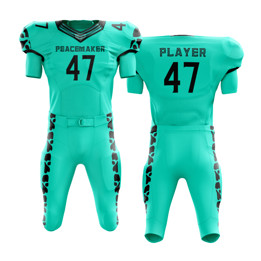 Football Teal Uniform