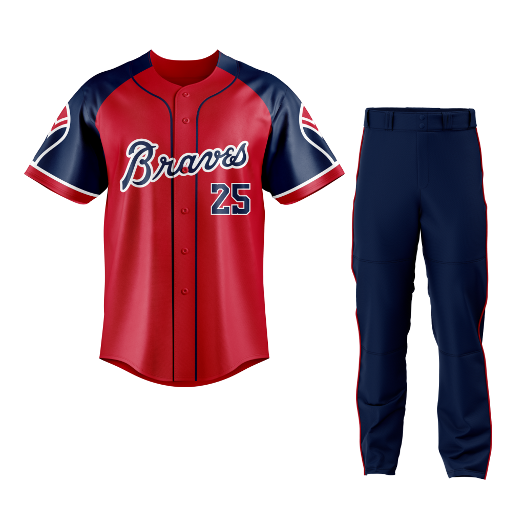 Baseball Uniform Red