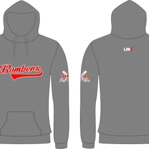 Bombers Hoodie Grey