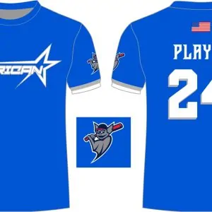 CA Dri Fit Shirt Blue Bats