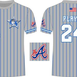 CA Dri Fit Shirt Grey Braves