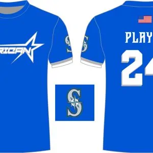 CA Dri Fit Shirt Blue Mariners